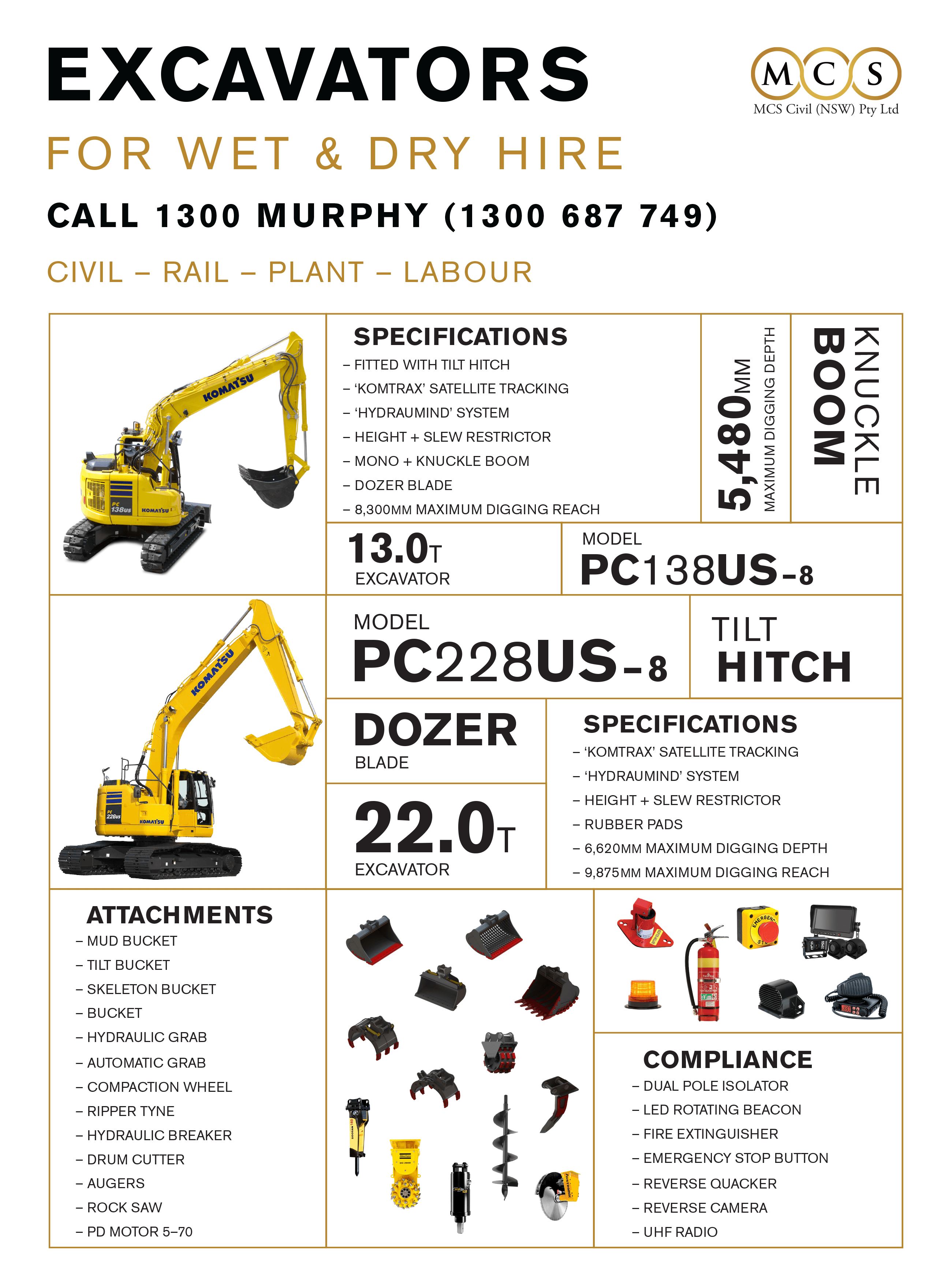 MCS Plant and Equipment Brochure