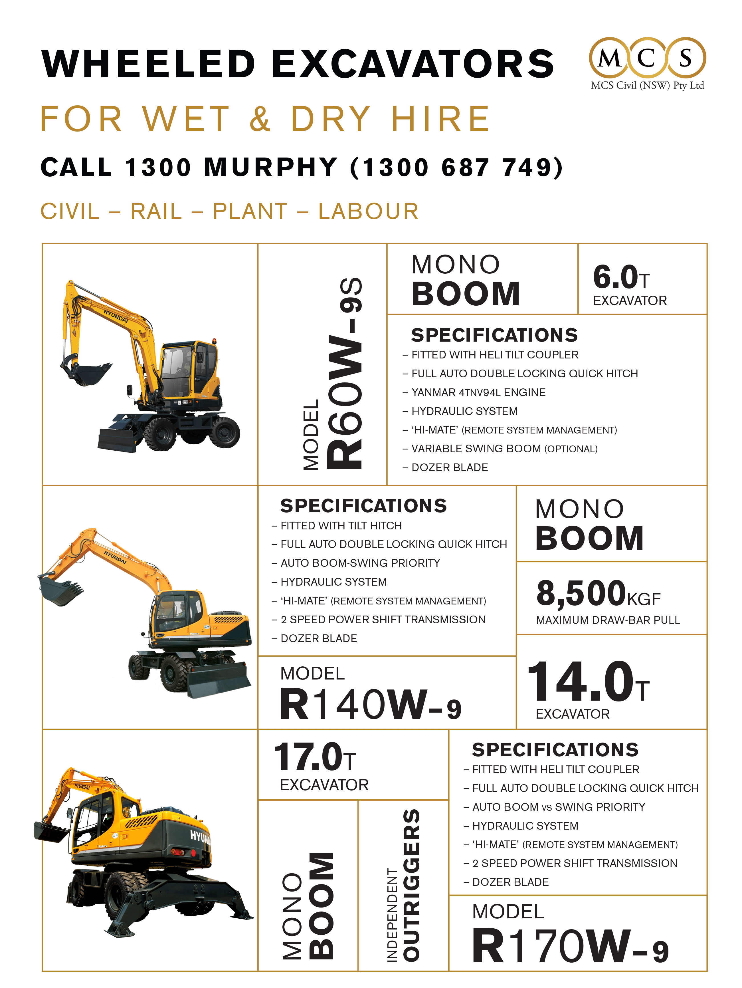 MCS Plant and Equipment Brochure
